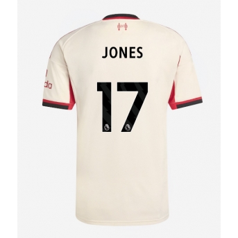 Billige Fotballdrakt Liverpool Curtis Jones #17 Replika Bortedrakt 2025-26 Kortermet